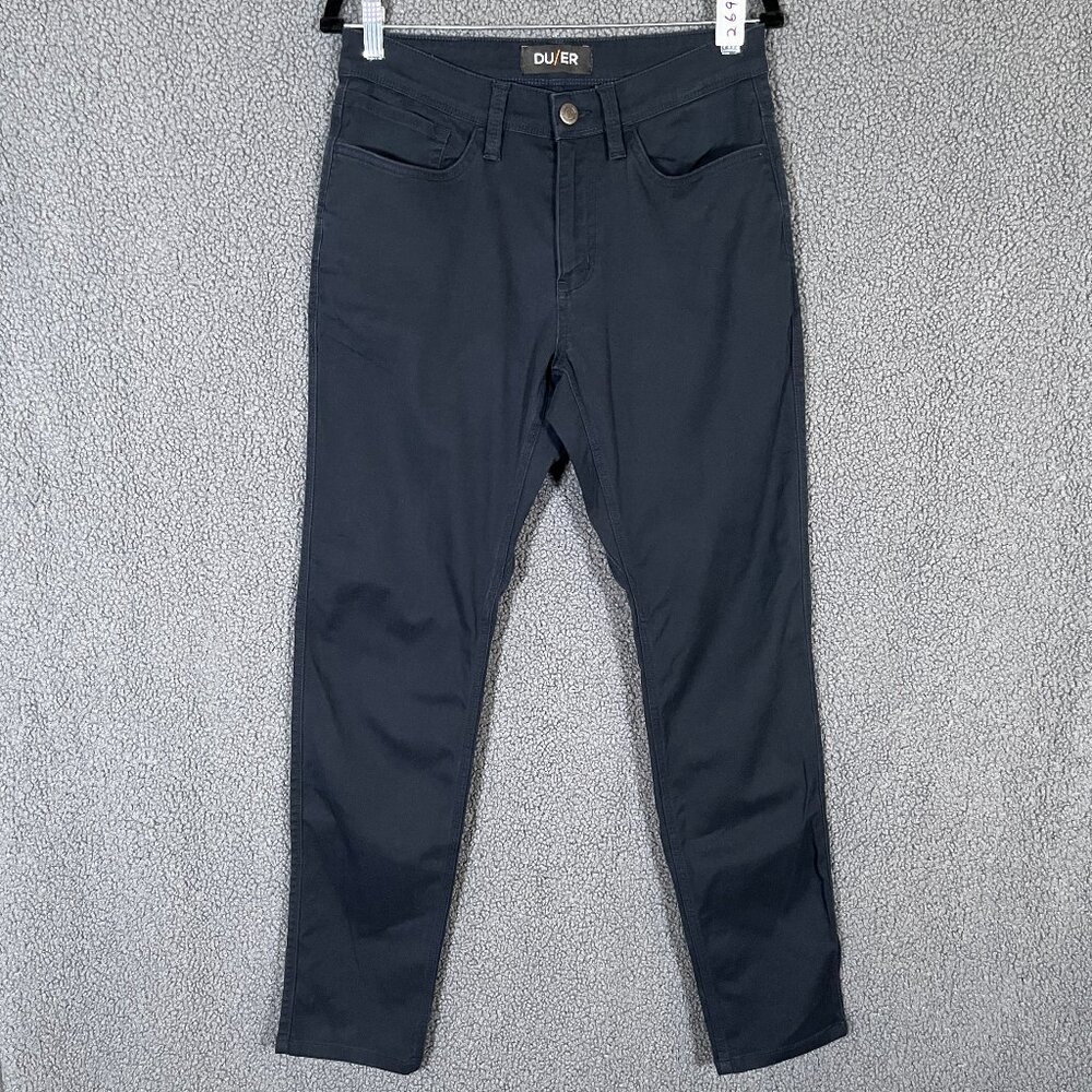 DU/ER Duer Live Lite Slim Fit Trousers Pants - Men's Size 32*32(Fit 32*30) Blue